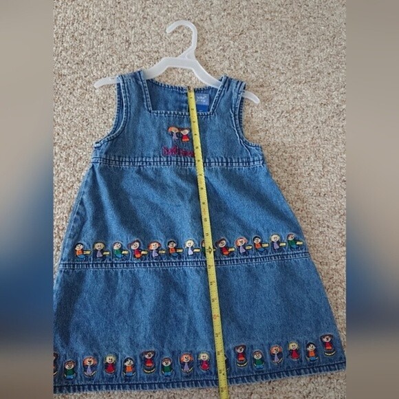 Baby crew best friends denim dress - Picture 7 of 9